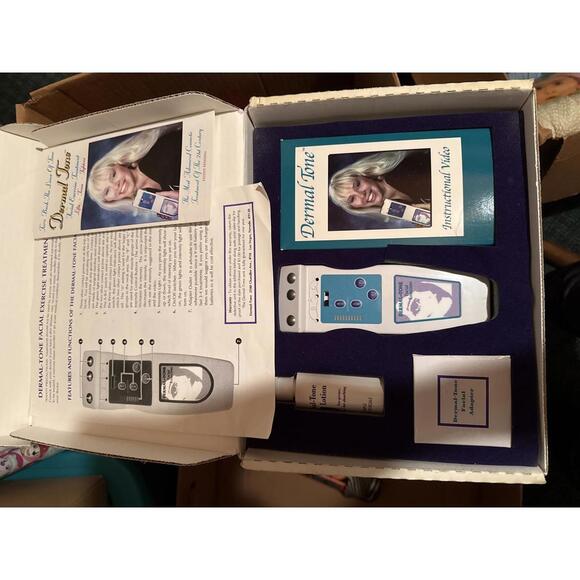 Dermal tone facial exerciser kit New